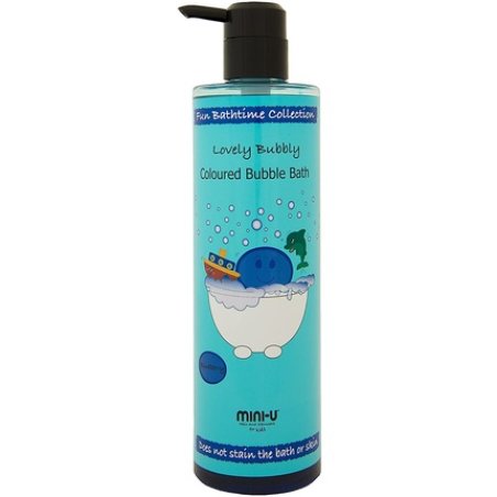 MINI-U Blueberry Lovely Bubbly Coloured Bubble Bath 500ml