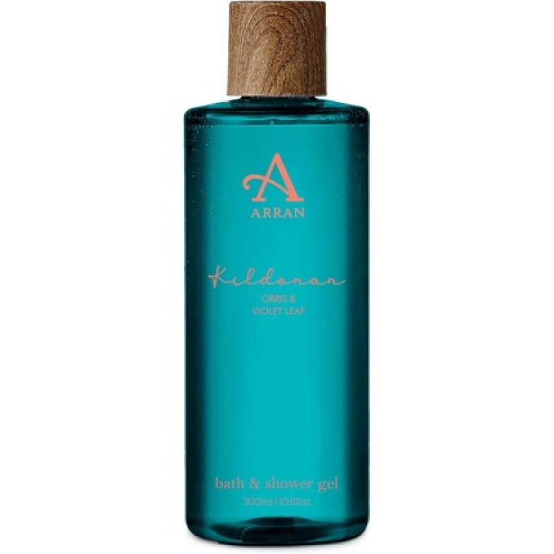 Arran Kildonan Luxury Bath & Shower Gel with Orris & Violet Leaf 300ml