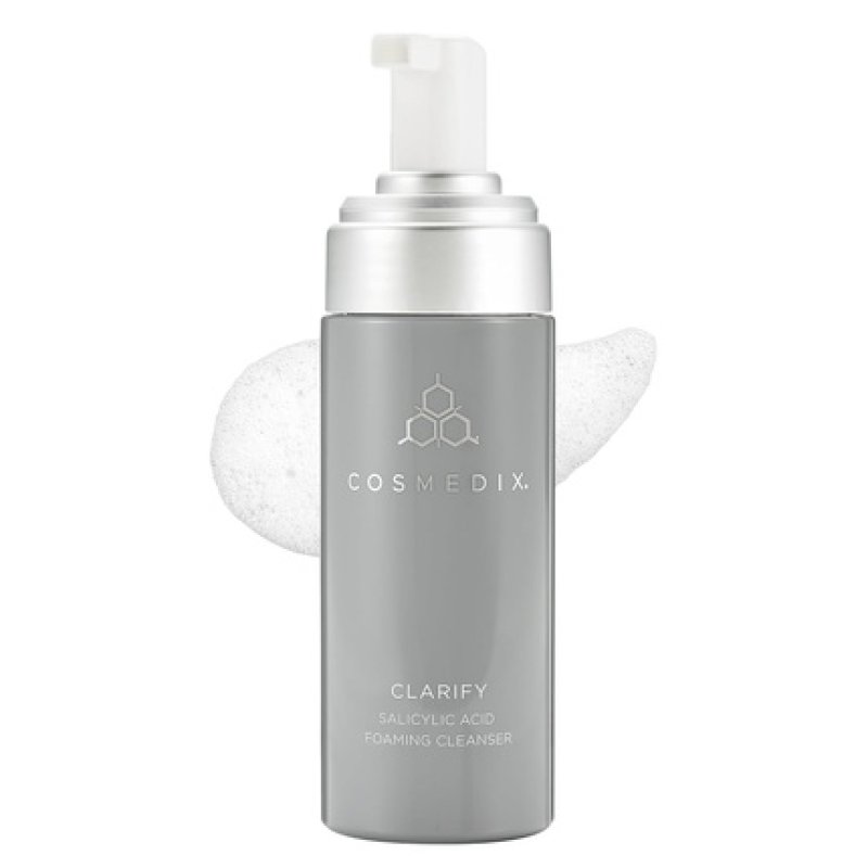 Cosmedix Clarify Salicylic Acid Foaming Cleanser for Clearer, Healthier Skin