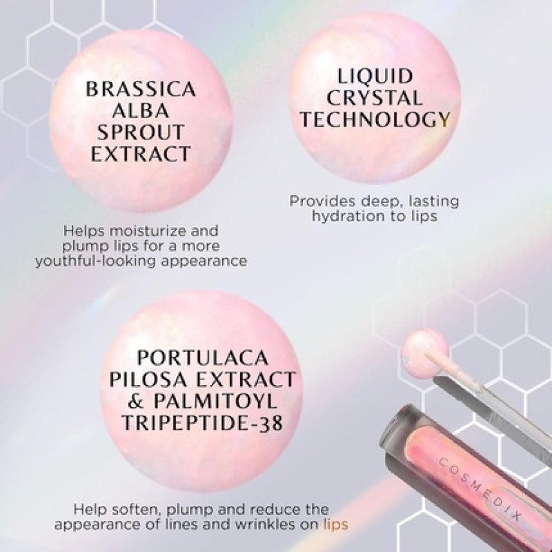 Cosmedix Lumi Crystal Liquid Crystal Lip Hydrator - Plumping Lip