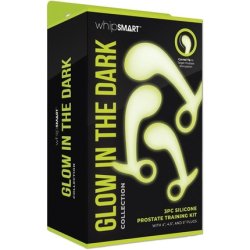 Whipsmart Glow in the Dark Prostate Training Kit 3 Pieces - Anal Plug