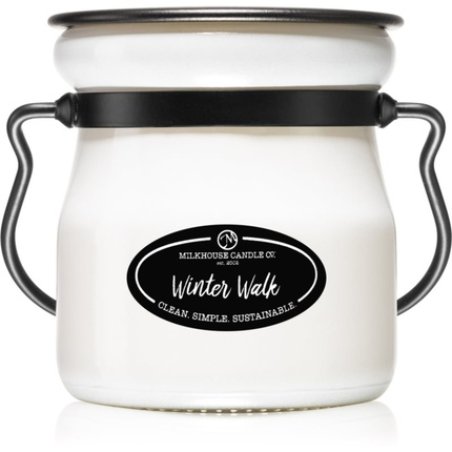 Milkhouse Candle Co. Winter Walk scented candle - Cream Jar 142 g