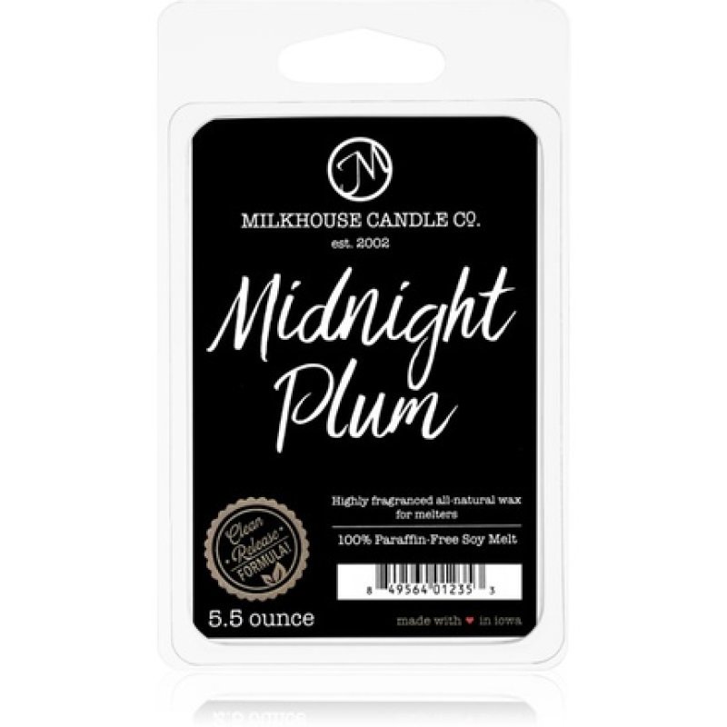 Milkhouse Candle Co. Creamery Midnight Plum Aromatic Candle Wax - 155 g