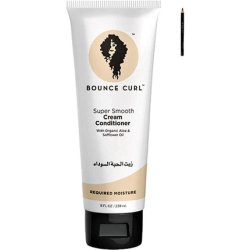 Bounce Curl Super Smooth Cream Conditioner with Organic Aloe and Sunflower Oil 8oz 238ml