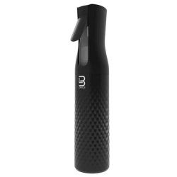 Level 3 Beveled Spray Bottle Continuous Spray with Fine Mist Pattern Barber and Hair Stylist Supplies 300ml Black