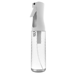 L3VEL3 Beveled Spray Bottle Distributes Water Evenly Covers Large Areas Produces Powerful Continuous Mist Easy