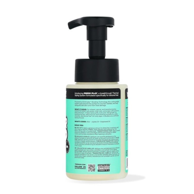 The Doux Gangster Wrap Foaming Wrap Lotion Mousse for Curly Hair