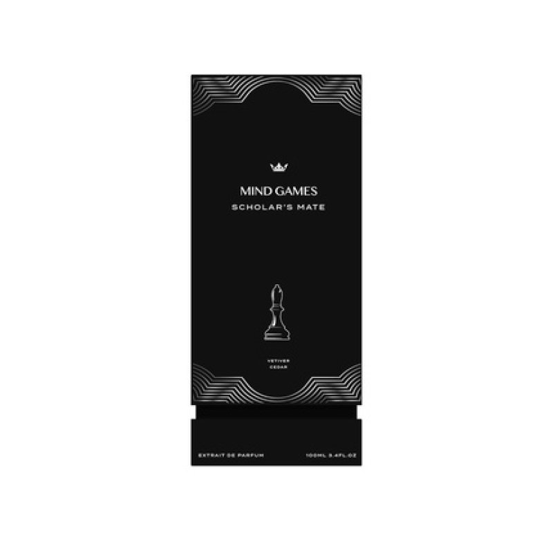 Mind Games Scholar's Mate Luxury Perfume with Notes of Cardamom and Bergamot