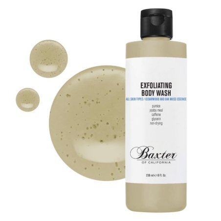 Baxter of California Exfoliating Body Wash with Pumice and Jojoba Meal 8 Ounce
