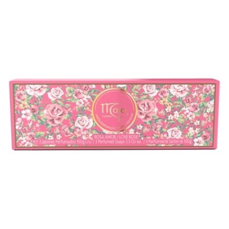 Gift Set Maja Maja Love Rose Toilet Soap 3x100 Grams