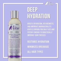 The Mane Choice Heavenly Halo Herbal Hair Tonic & Soy Milk Deep Hydration Conditioner 8oz