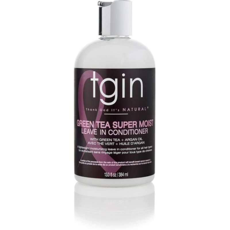 Tgin Green Tea Super Moist Leave-In Conditioner for Natural Hair - Dry Hair