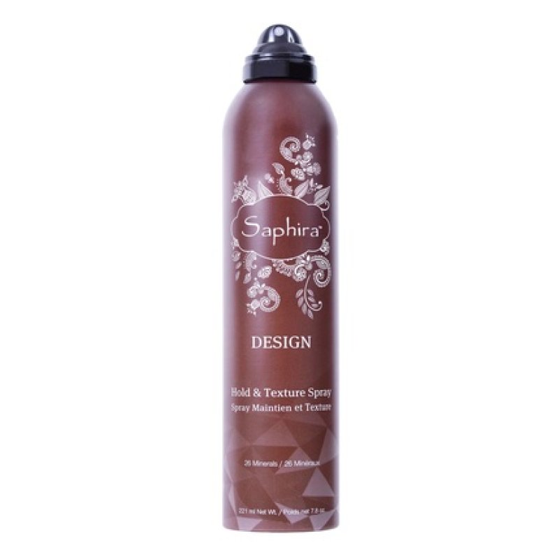 Saphira Design Hair Spray For Hold Texture - 221 Ml