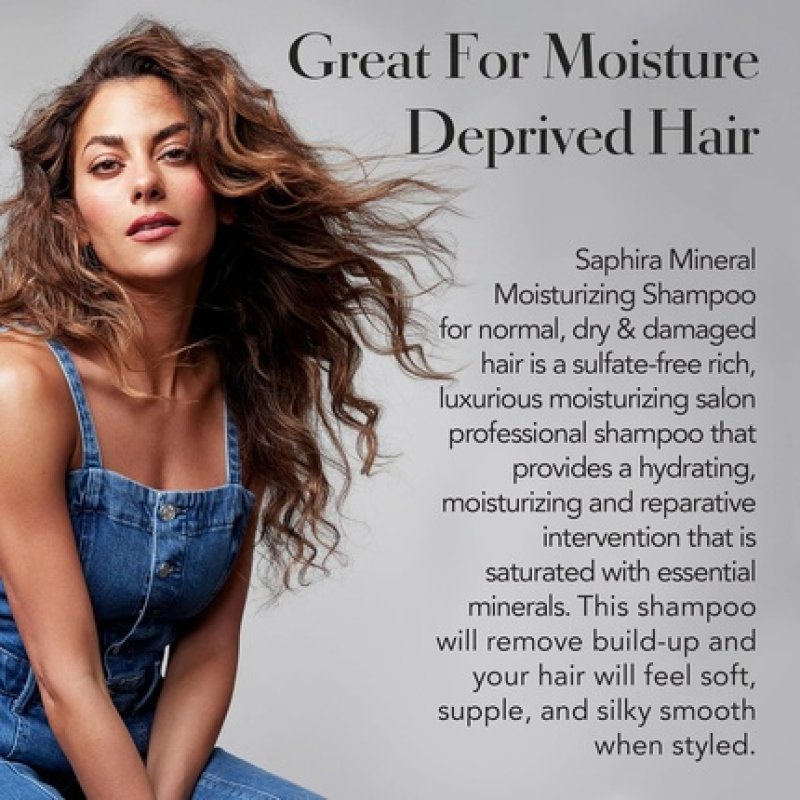 Saphira Mineral Moisturizing Shampoo 70ml