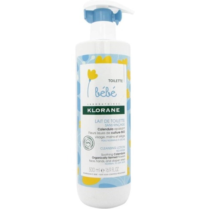 Klorane Baby Cleansing Milk 500ml