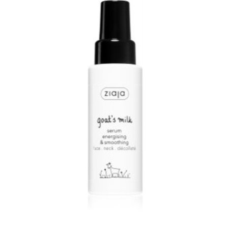 Ziaja Goats Milk Serum - 50 Ml For Hydration And Skin Brightening
