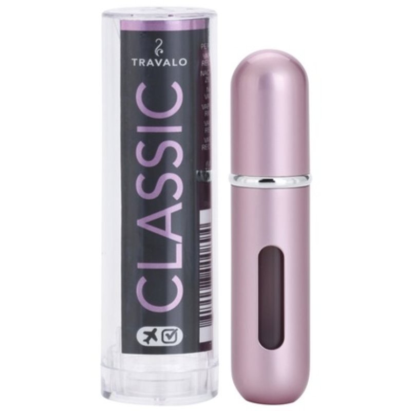 Travalo Classic Refillable Perfume Atomizer - Pink 5 ml, Unisex