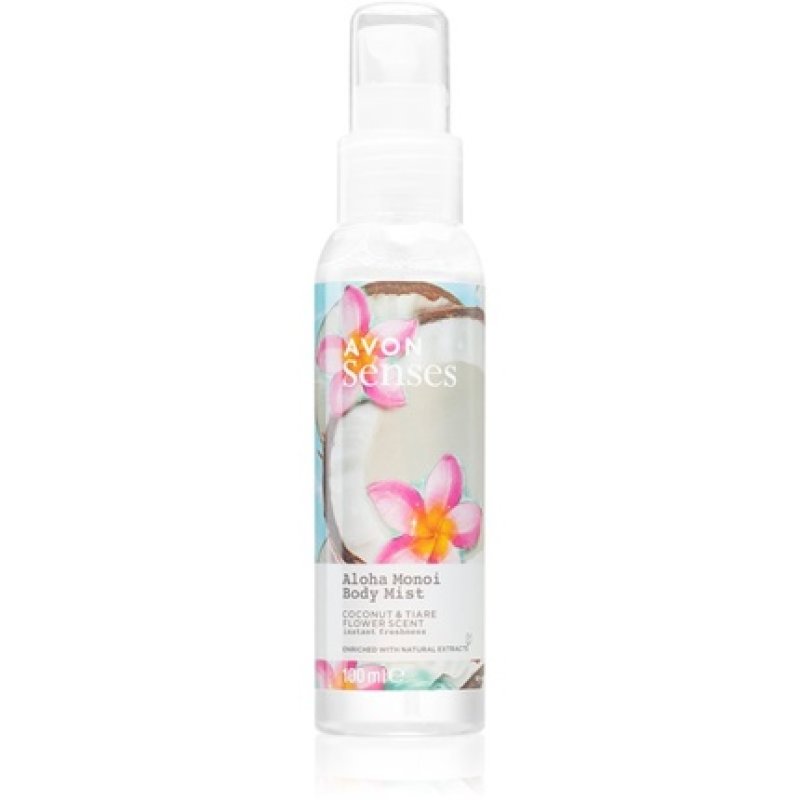 Avon Senses Aloha Monoi Body Refreshing Spray - 100 ml
