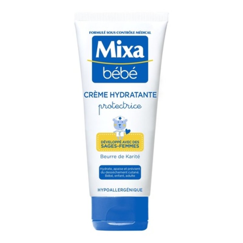 Mixa Baby Moisturizing And Protective Cream With Vitamin E - 100 Ml