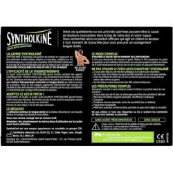 Syntholkine Self-Heating Patches for Muscle Pain Therapy Large Size