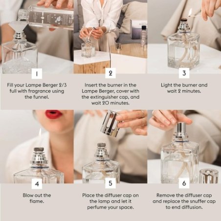 Grey Gravity Lampe Berger