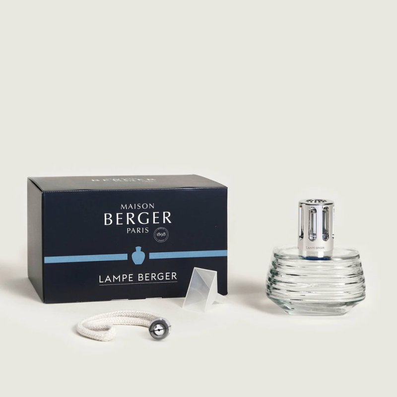 Maison Berger Paris 004811 diffuseur aromatique Flacon de parfum Verre Argent, Transparent