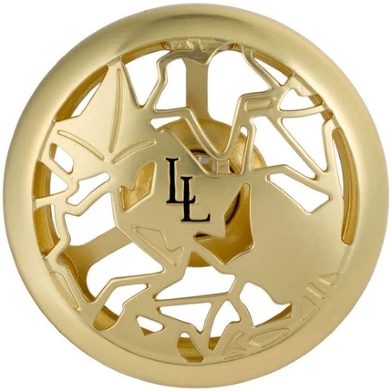 Lampe Berger Lolita Lempicka Auto Diffuser, Ceramic, Gold, 4 Cm