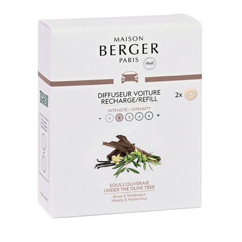 Maison Berger - Set Of 2 Refills For Car Diffuser Diffuser