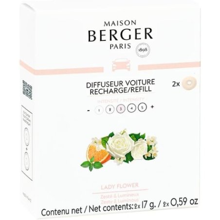 Maison Berger Lady Flower Car Diffuser Refills