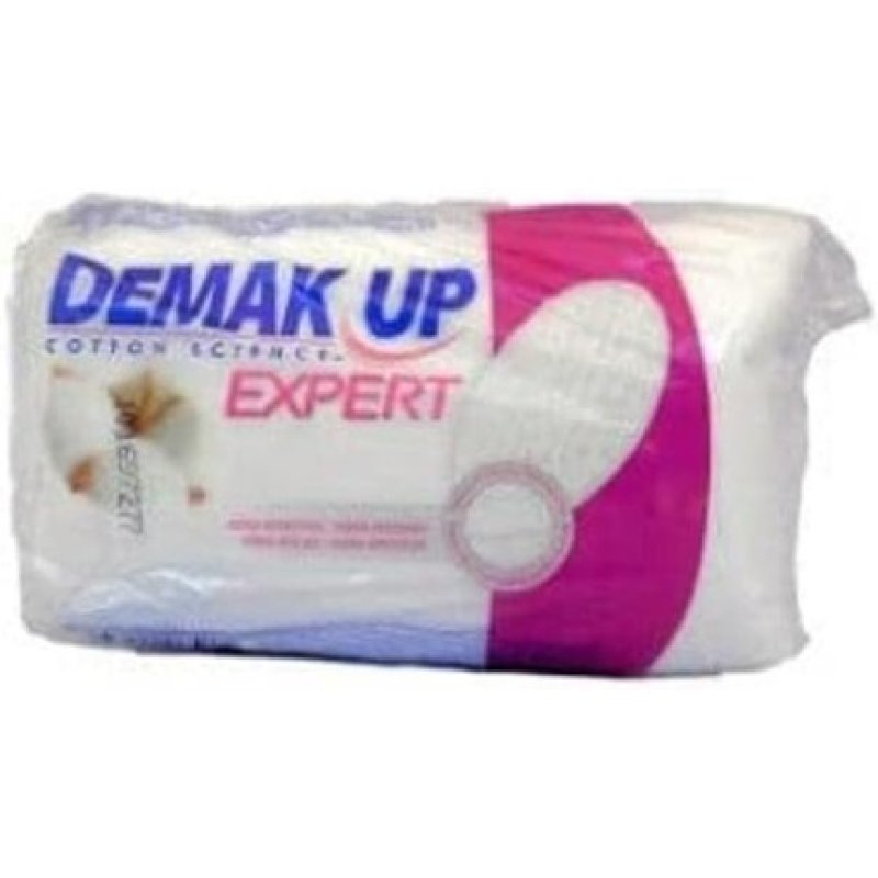 Demak'Up Expert Oval Cotton Pads for Effective Make-Up Removal 50 Cotton Pads