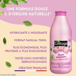 Cottage Sweet Marshmallow Shower Gel and Moisturizing Milk 750ml