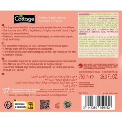 Moisturizing Creamy Shower Gel Caramelized Apple 750ml