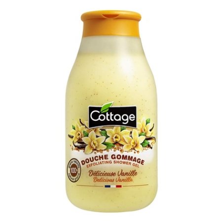 Cottage Delicious Vanilla Shower Scrub 100% Natural