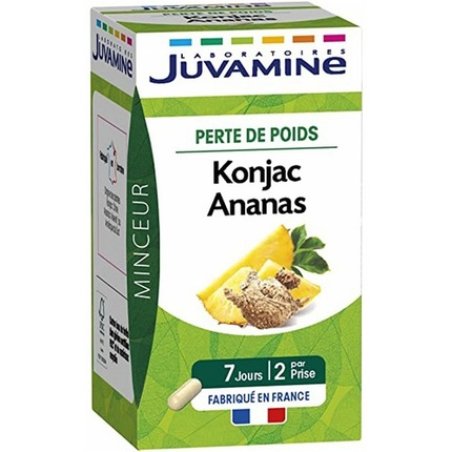 Juvamine Konjac Pineapple Food Supplement 42 Capsules