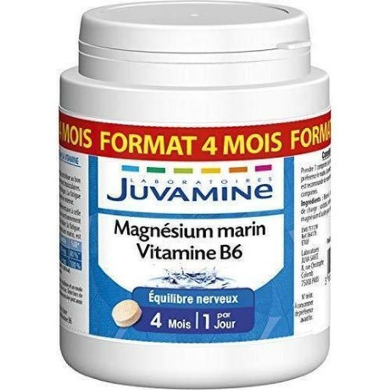 Juvamine Nervous Balance Marine Magnesium with Vitamin B6