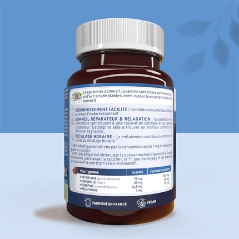 Juvamine Sleep Gummies for Easy Falling Asleep and Restorative Sleep