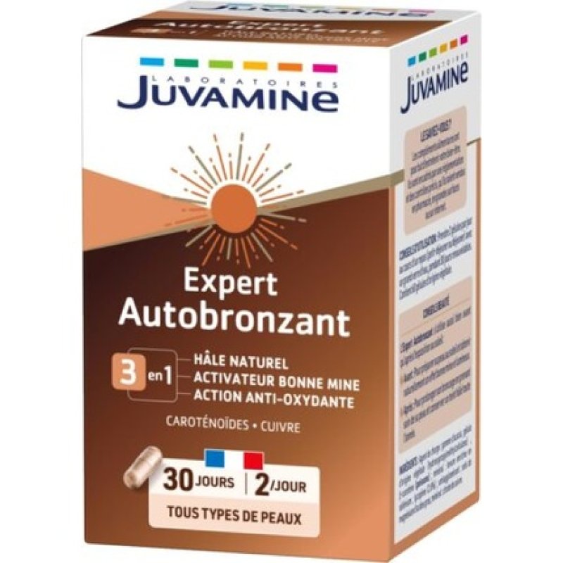 Juvamine Expert Self-Tanning 3 in 1 Healthy Glow Anti-Oxidant Action