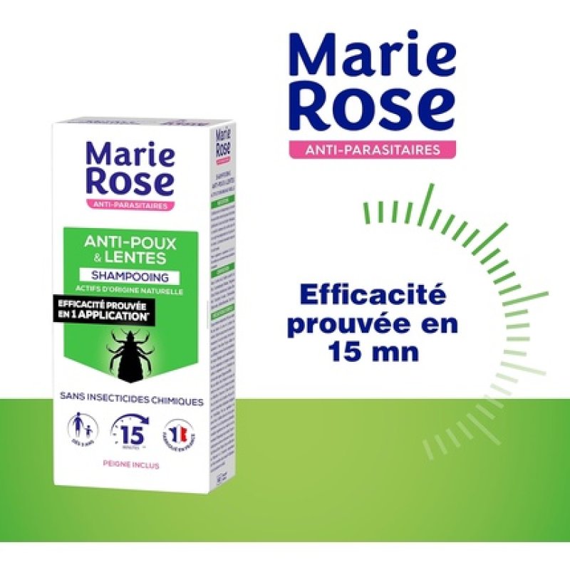 Marie Rose Anti-Lice and Nits Shampoo 125ml
