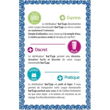 Be Cup Menstrual Cup Sterilizer
