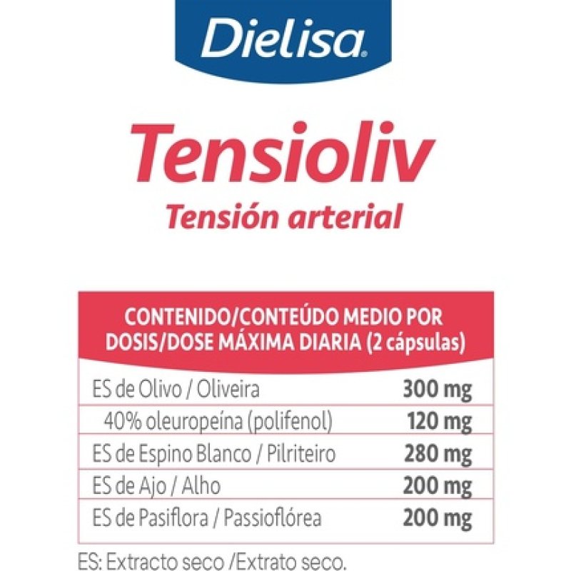 Dielisa Tensioliv 60 Capsules