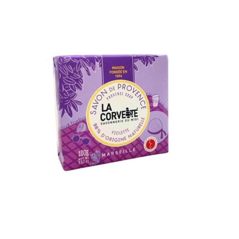 La Corvette Summer Soap Violet 100g