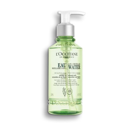 L'Occitane Facial Make Up Remover 3-In-1 Micellar Water For All Skin Types - 200ml