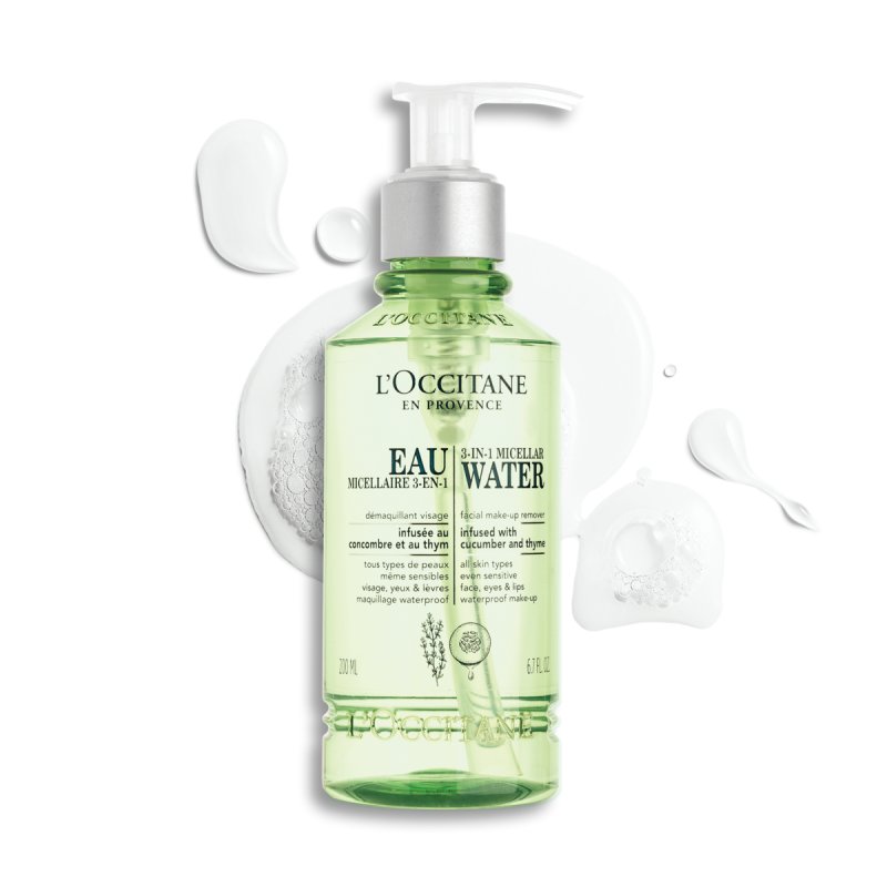 L'Occitane Cleansing 3-in-1 Micellar Water 200ml