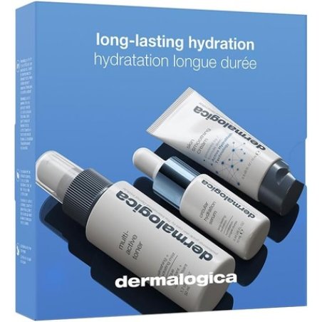 Dermalogica Long-Lasting Hydration Trio Multi-Active Toner 50ml Circular Hydration Serum 10ml Skin Smoothing Cream 15ml