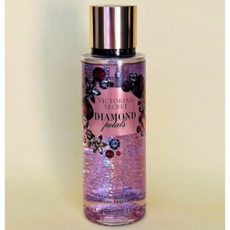 Victoria's Secret Gold Struck Diamond Petals Platinum Ice Body Mist 8.4 oz