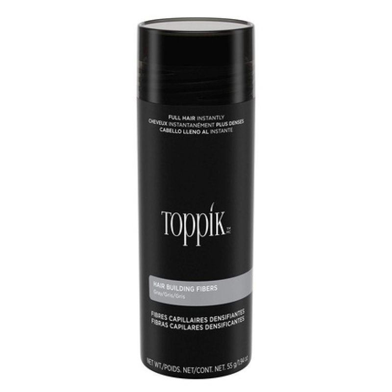 TOPPIK Hair Building Fibers Gray 55g
