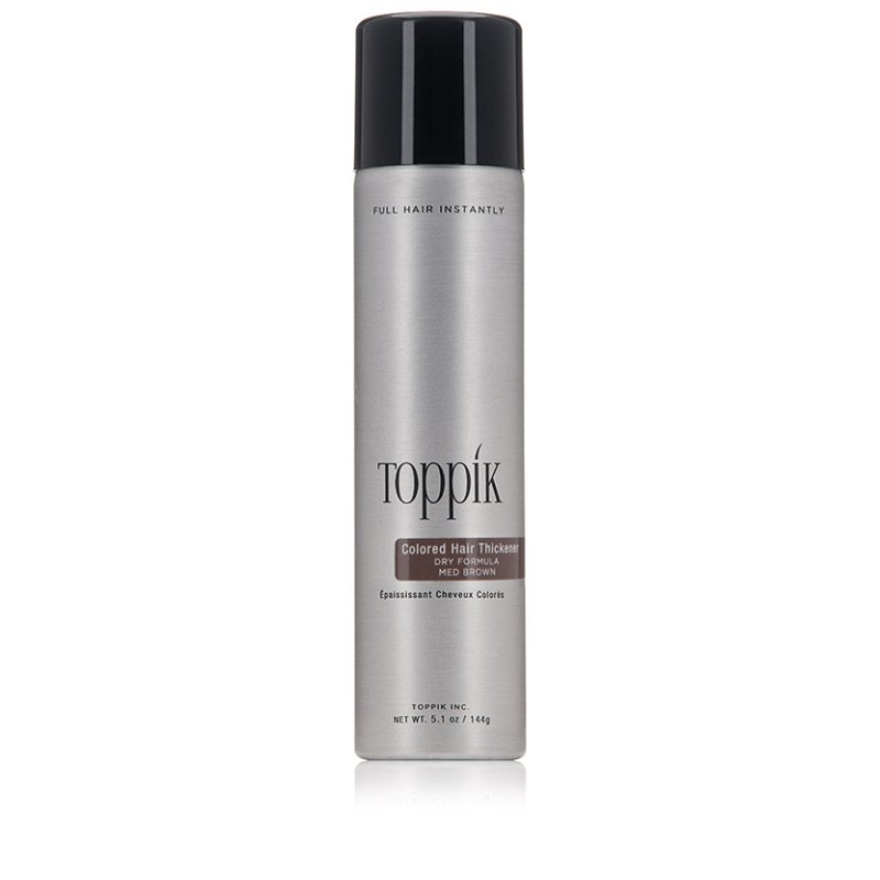 Toppik Colored Hair Thickener Dark Brown 5.1oz Spray Can