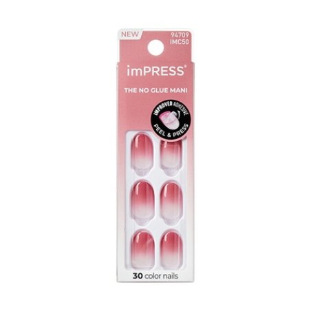 Kiss Self-Adhesive Nails Impress Color Nails Beat The Heat - 30 Pieces