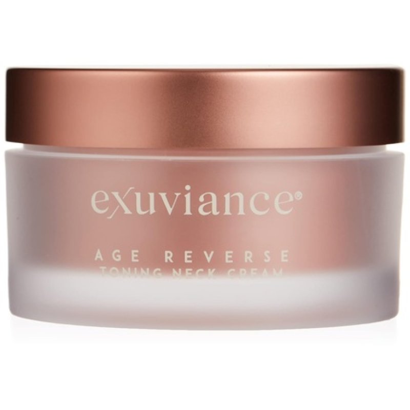 Exuviance Age Reverse Toning Neck Cream with NeoGlucosamine, Citrafill and Apple Stem Cell Extract 4.4oz