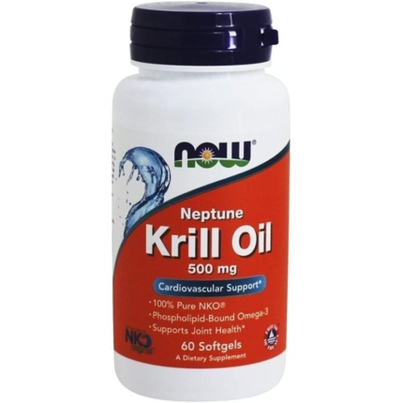Now Foods Neptune Krill Oil 500mg 60 Softgels